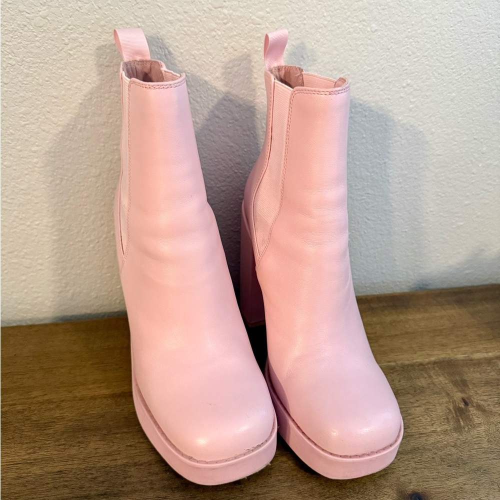 Women's Steve Madden Pink Platform Boots